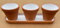 Unbekannt 3er Terracotta Kräutertöpfe Kräutertopf mit Tablett
