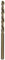 Heller Tools 990 HSS-Co Edelstahlbohrer, Gold-Metallic, 4 x 43/75 mm