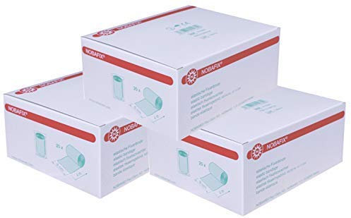 560 x Mullbinden Fixierbinden einzeln in Folie verpackt Noba(Größe: 6 cm x 4 m)