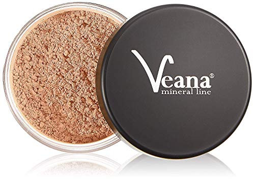 Veana Mineral Foundation - Honey (9g) - ohne Farbstoffe, Öle, Chemikalien, Auffüller, Additive oder Konservierungsstoffe