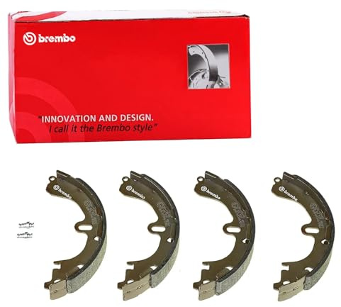 Brembo S83531 Bremsbacken, Anzahl 4 | Kompatibel mit: TOYOTA COROLLA, COROLLA Compact, COROLLA Liftback, COROLLA Station Wagon