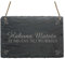 Schiefertafel mit Spruch « HAKUNA MATATA - IT MEANS NO WORRIES » Schild Lebensweisheit Motto - Dekoschild Dekoration Wanddeko