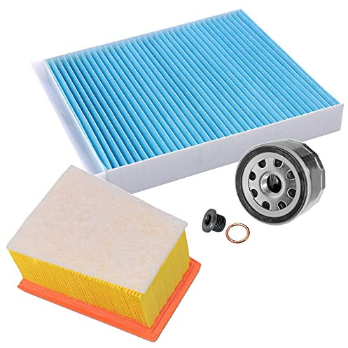 Inspektionspaket SET A 1x Ölfilter 1x Luftfilter 1x Innenraumfilter 1x Ölablass-Schraube 1x Dichtring für Ölablass-Schraube