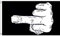AZ FLAG Bandiera Dito Medio 150x90cm - Bandiera TO Give The Middle Finger 90 x 150 cm