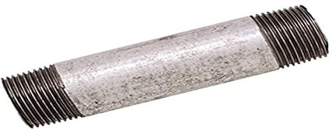 Boutté 2138317 TF2610 Tube fer galvanisé longueur 100 mm mâle 26 x 34