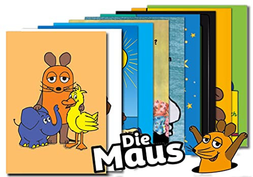 10er-Set: Postkarten A6 +++ MIX SET Nr. 1 von modern times +++ 10 SENDUNG MIT DER MAUS-Motive +++