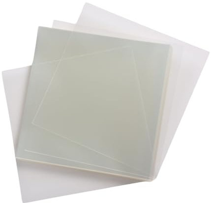 500 Stück Premium Single Schutzhüllen hoch transparent 185x185 mm Vinyl 7 Zoll Sleeve