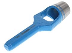 GEDORE Emporte-pièce pour matériaux tendres, Ø 40 mm, Caoutchouc, Cuir, Joints, Tissus, Rond, Longueur 205 mm, Emporte-pièce, 570040