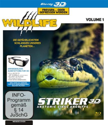Wildlife Vol. 1 - Striker: Anatomie eines Angriffs [3D Blu-ray]