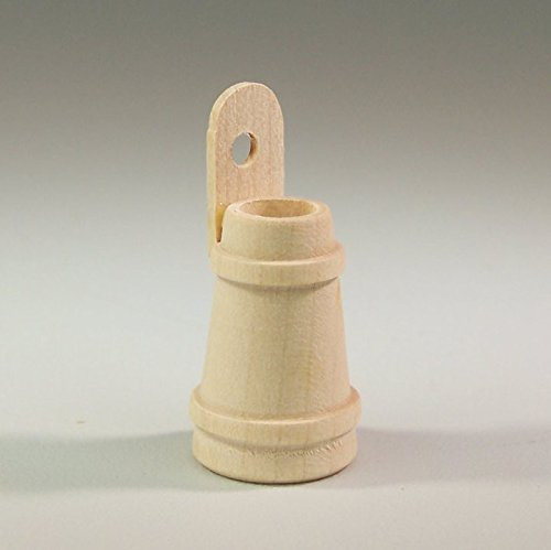 Butterfass aus Holz natur belassen. 3cm. Für Weihnachtskrippe. W241.