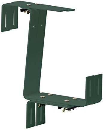 Windhager 05809 Support de jardinière pour parapets et balustrades de Balcon, Stable, capacité de Charge 45 kg, 22 x 17 cm, Vert