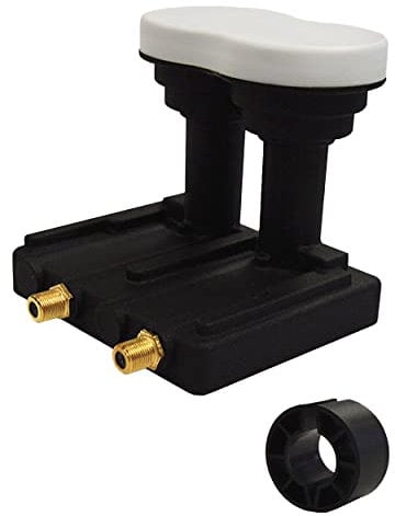 Premium X Monoblock Twin PXMB-3T LNB 0,1dB Astra 19,2° Eutelsat 16° für 80-85cm Satellitenschüssel bis 2 Teilnehmer