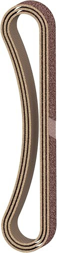 Bosch 3X PRO Paint on Wood and Hardwood X440 Sanding Belt for Power Files (for Paint on Wood, Hardwood, 13 x 457 mm, Grit 60, Professional Accessory Powerfile)