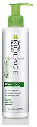 Biolage Advanced Fiberstrong Intra-Cylaneâ„¢ Fortifying Cream | Smooths Frizzy Hair & Prevents Breakage | Paraben-Free | For Fragile, Damaged Hair | 6.8 Fl. Oz