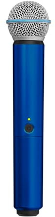 Shure WA713-BLU Colored Handle Only for BLX2/SM58 and BLX2/BETA58A Wireless Transmitters (Blue)