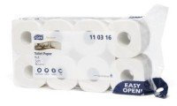 Tork® Premium Toilettenpapier, extra weich - 3-lagig m. Dekorprägung, hochweiß, Packung mit 8 Rollen