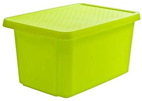 CURVER Aufbewahrungsbehälter mit Deckel Box Ordnungbox 45L grün