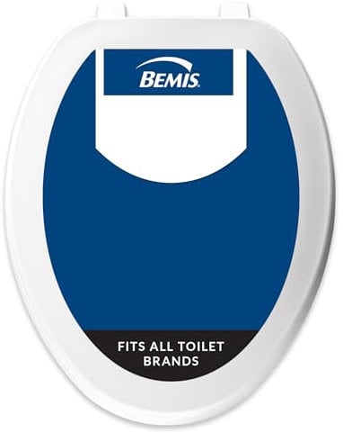 BEMIS WC-Sitz 170 000, länglich, Kunststoff, weiß