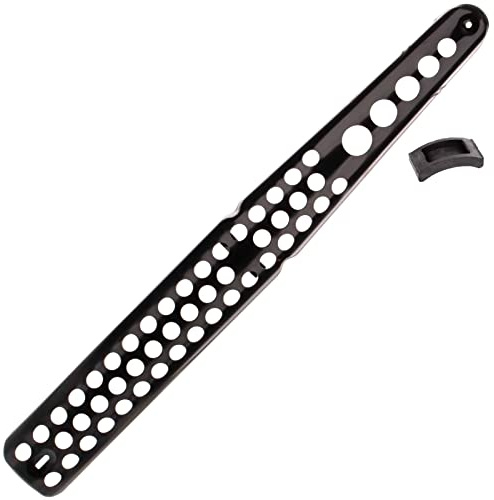 Hitzeschutz schwarz beschichtet - 100% ORIGINAL SERIEN DESIGN (Lochbild / Prägungen) - Simson Enduro
