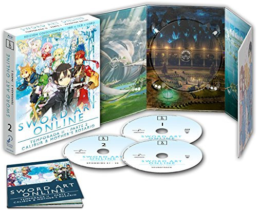 SELECTA VISION Sword Art Online II (Anime-DVD-Set, Teen, Video Game, Videospiel, 305 Gramm, 5x5x28 cm, Kunststoff, Indoor, Keine Batterien erforderlich, Manuell)