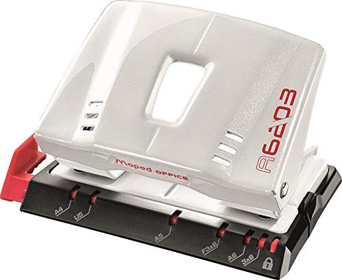 Maped 620313 Locher Advanced A6203, Stanzleistung: 20 Blatt, weiß