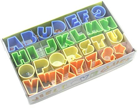 Städter 171.299 - Set di stampi Pasticceria (plastica, comprende Ricette Che Potrebbero Non Essere in Spagnolo), Disegno Lettering