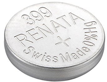 Renata Watch Battery Swiss Made Renata 399 or SR927SW Or AG7 1.5V Fast Ship (1 x 399 or SR 927 SW)