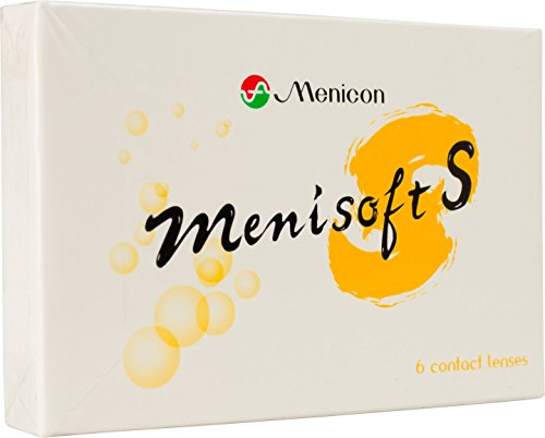 Menisoft S Wochenlinsen, 6 Stück/BC 8.30 mm/DIA 14.00 mm / +2.5 Dioptrien
