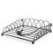 Home33 Accessories „Jasper“ Vogel Design Serviettenhalter schwarz aus Metall- Groß