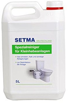 10 Liter Setma Spezialreiniger/Entkalker für Hebeanlagen (Verkauf NUR an Gewerbetreiebende gegen Vorlage der Gewerbeanmeldung) r