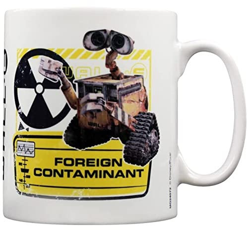 Pyramid International Disney Pixar Wall-E, Foreign Contaminant Tazza di Ceramica, Multicolore, Unica