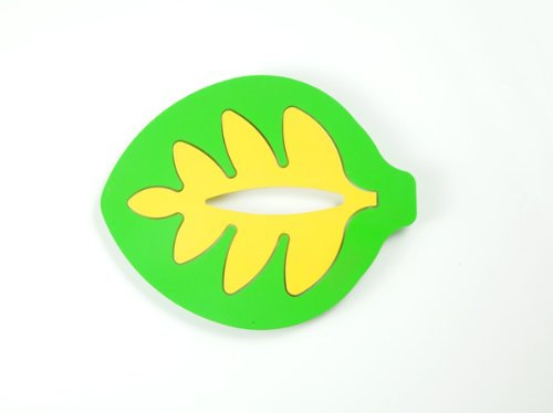 BRANDANI SOTTOPENTOLA FLORA DOUBLE GIALLO VERDE IRON SOTTO PENTOLA 56410