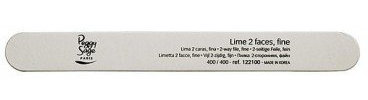 Lima para uñas 2 caras 400/400, blanco