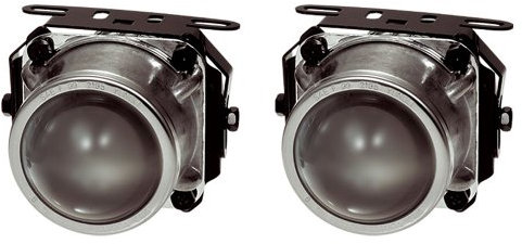 AUTO-STYLE Satz Universal-Nebelscheinwerfer Weiß H7-12V-55W 74x156mm + ECE-R19 E-Prüfzeichen