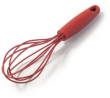 Zeal Batidor de Globos Antiadherente de Silicona (25 cm), Color Rojo