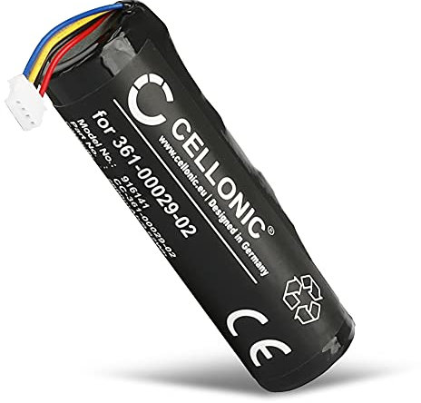 CELLONIC, Batterie pour Collier pour Animaux Compatible avec Garmin Alpha 100, Astro 320, TT15, T5 GPS (3.7V, 2600mAh)