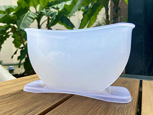 Vinh Truong Reipapierschale Schale zum Wässern von Reispapier mit 3 Kammern/Rice Paper Water Bowl