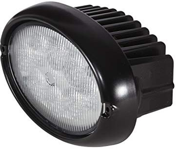 HELLA 1GA 996 761-021 LED-Arbeitsscheinwerfer - Oval 100 Gen. II - 24/12V - 4400lm - Einbau/Schraubanschluss - 2-Punkt Befestigung - Nahfeldausleuchtung - Stecker: DEUTSCH Stecker