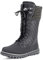 Polar Donna La Neve Durevole All'Aperto Termico Inverno Caldo Impermeabile Metà Polpaccio Stivali - Nero Pelle - UK8/EU41 - YC0379