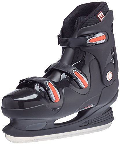 Nijdam Hockey Schlittschuhe Herren (EU 36||schwarz grau blau)