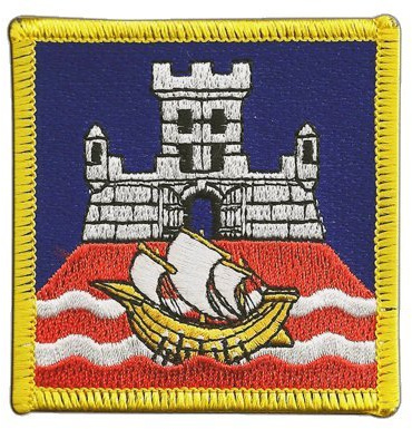 Aufnäher Patch Flagge Serbien Belgrad - 8 x 6 cm
