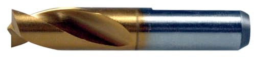 SW-Stahl 82588L Schweißpunktbohrer HSS-G TiN - 8 x 44 mm - Fräser | Premium Fräsbohrer für Druckluftmaschinen, Titan-Nitrid-Beschichtung, Schweißpunktfräser für Karosseriearbeiten