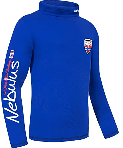 Nebulus Herren Rollkragen Pullover Warmer (Kobalt, M)