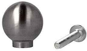 Möbelknopf Schubladengriff Schrankgriff aus massivem Edelstahl - Diverse Größen (20 mm)