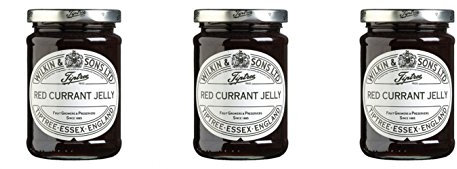 Tiptree - Gelatina di ribes rosso, 340 g, confezione da 3