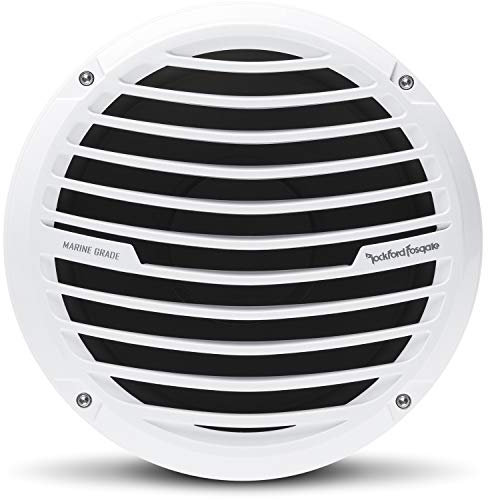 ROCKFORD FOSGATE RM112D4 - 30m Marine/Outdoor/Boot Subwooer-Chassis Weiß