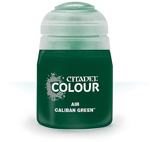 CITADEL - Caliban Green (24 ml) - Nahtlos mit Citadel Colour Reihe - Airbrush geeignet - Science-Fiction Thema - Für Erwachsene (180+)