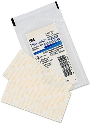 3M Steri-Strip Lot de 10 fermoirs renforcés 12 x 100 mm