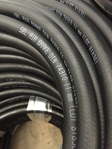 SEL Bremsschlauch, Schwarz, Gummi, 11mm x 18mm, DIN 74310, 10 bar, 25 bar, 100 mm, 1 Stück