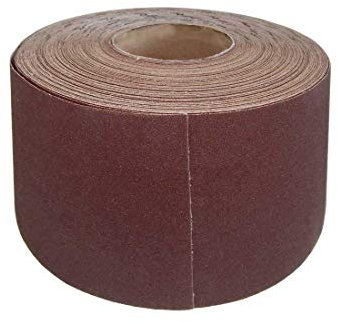 MioTools Fox Rouleau de papier de verre, 115 mm x 50 m, p. Cales à poncer, Corindon normal (Lot de 1) G120